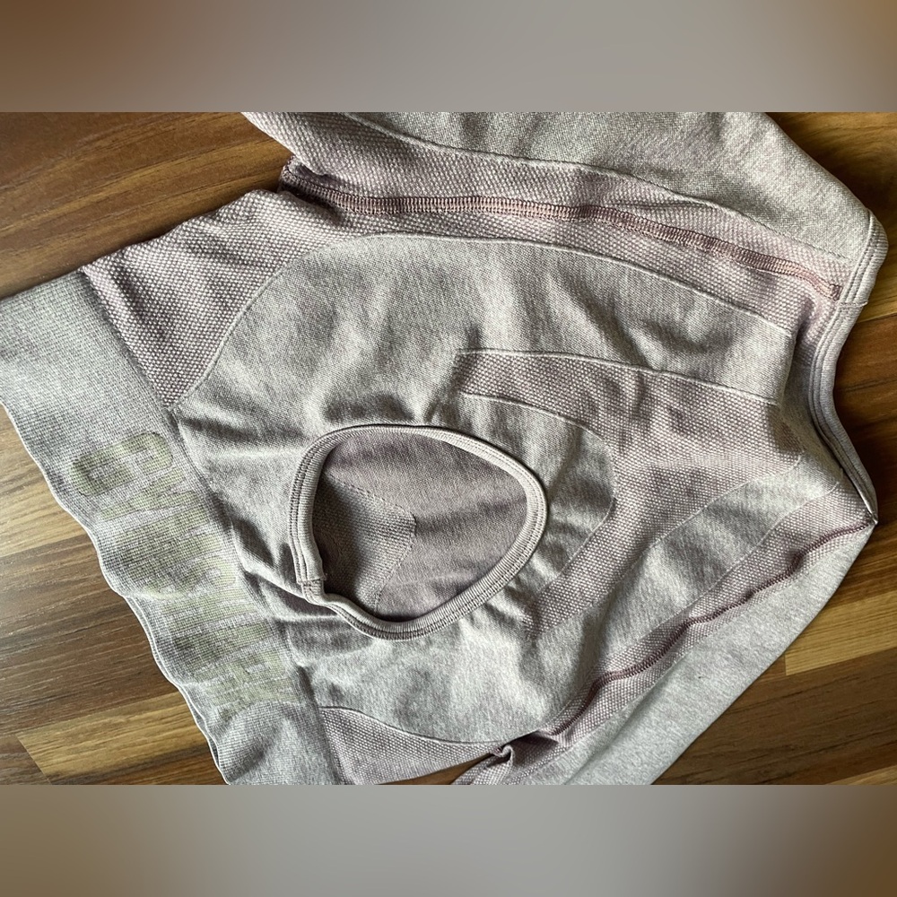 Gymshark Flex Long Sleeve Cropped Tee with Cutout Womens Med - Picture 7 of 9